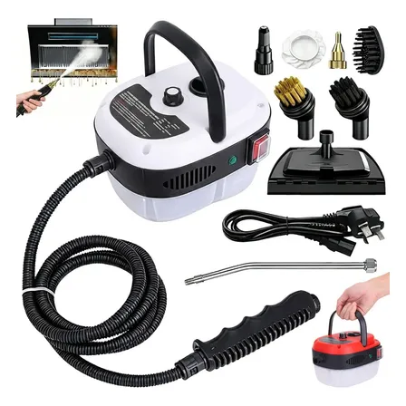 Limpiador De Vapor Portátil 1200w Alta Presión Para Hogar Blanco
