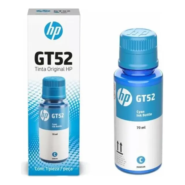 Tinta Hp Gt-52 Cian 100% Original