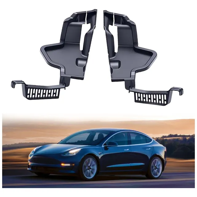 Caja Barrera Agua Capucha Para Tesla Model Canal Rejilla 2
