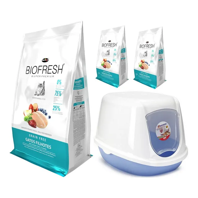 Biofresh Super Premium Gato Filhote 4,5kg Con Baño Sanitario