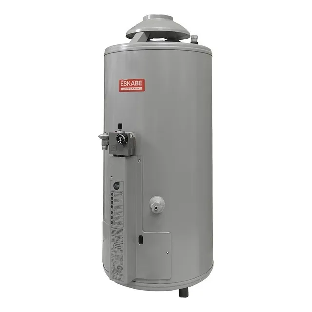 Termotanque Gas Eskabe Acquapiu A5 Alta Recuperación Color Gris plata