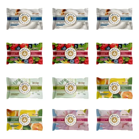 Kit 12 Sabonetes Sortidos Farnese 85g