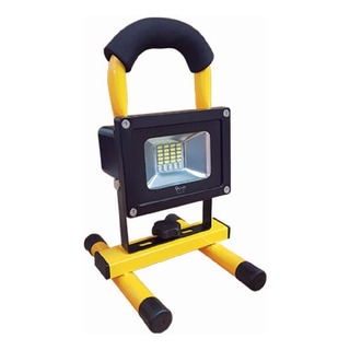 Reflector Led Recargable 10w=100watts Multicolor C/torreta Reflector Led Recargable 10w=100watts Multicolor C/torreta