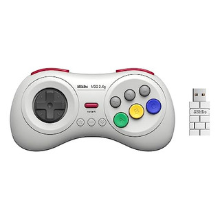 Gamepad Inalámbrico 8bitdo M30 2.4g Para Sega Genesis Mini Y Gamepad Inalámbrico 8bitdo M30 2.4g Para Sega Genesis Mini Y