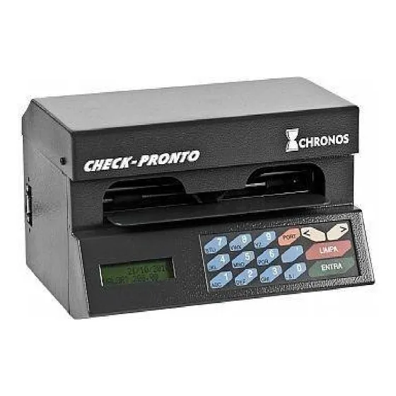 Impressora de cheques monocromática Chronos Check Pronto 127/220V