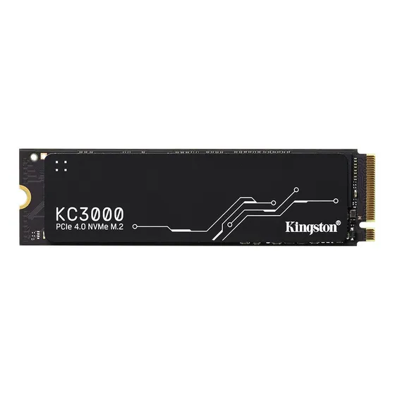 Unidad Ssd Kingston Kc3000 2048g Nvme 4.0 7000mb/s Y 7000mbs Color Negro