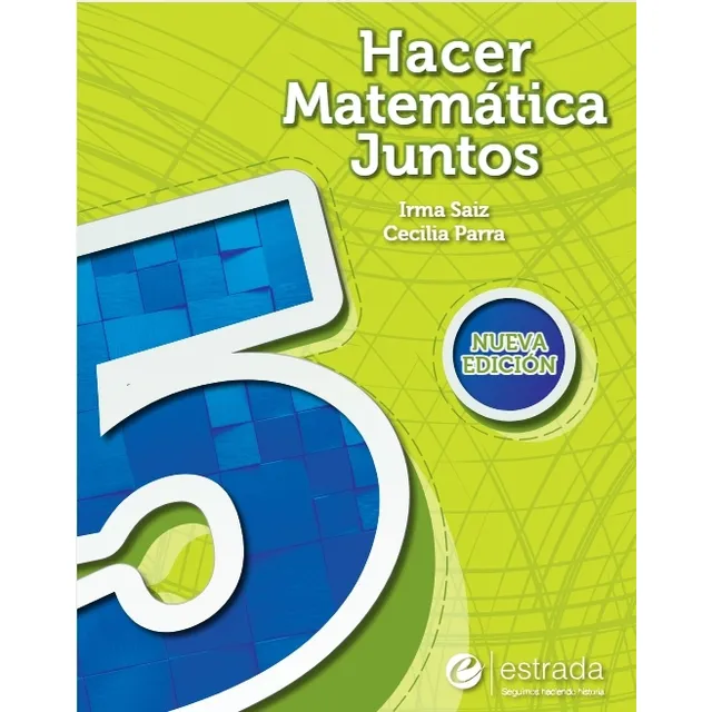 Hacer Matematica Juntos 5 N Edpack--estrada