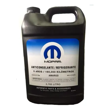 Anticongelante Rosa 5 Años Mopar Original 1 Galon