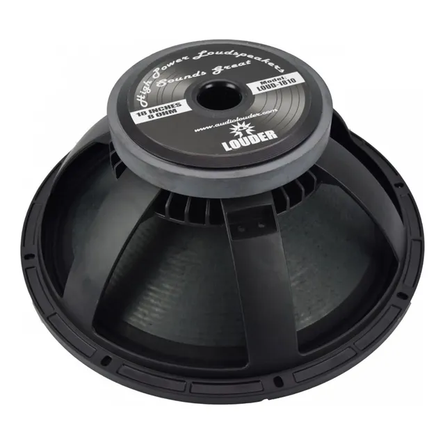 Bocina 18 Pulgadas Profesional P/ Armar Bajos Woofer Graves 