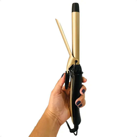 Modelador Cachos Profissiona Morina 127/220V Ponta Cor Diâmetro 19 Mm