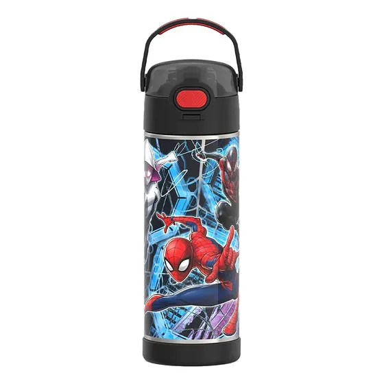 Termo Fountainer Thermos 473 Ml De Boquilla Spiderman
