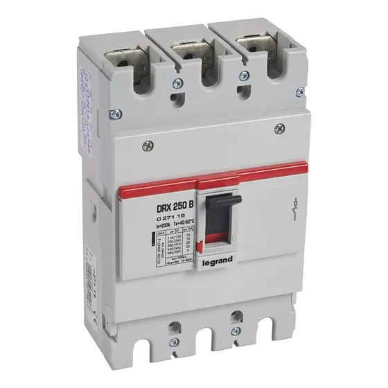 Interruptor Automatico 3p 200a 25ka Moldeado 415v Ref 27115