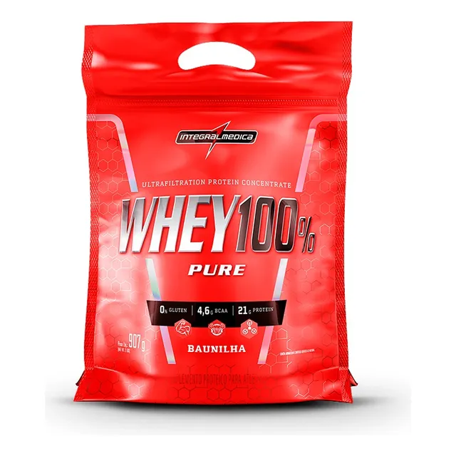 Whey 100% Pure 907g Integralmedica - Envio Ja !!