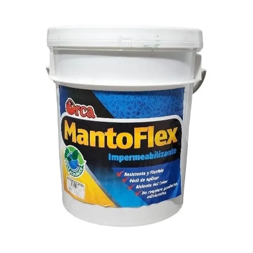 Pintura Impermeabilizante Manto Flex Verde Y Rojo Cuñete