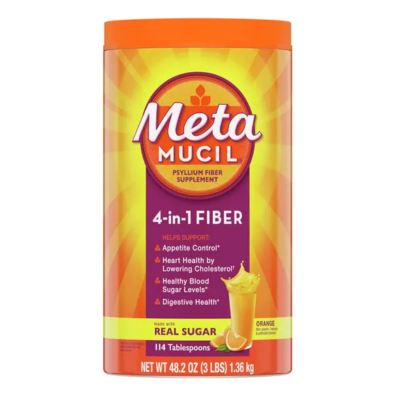 Suplemento Metamucil Fiber Digestive Health 4 En 1 114 Cucha