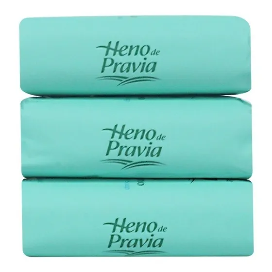 Jabón Heno De Pravia® Natural Antibacteriano Tripack X 450g