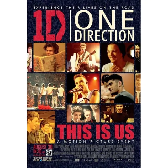 Póster De Película One Direction (11 X 17)