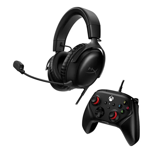 Hyperx Bundle Audifonos Gaming + Control Gaming