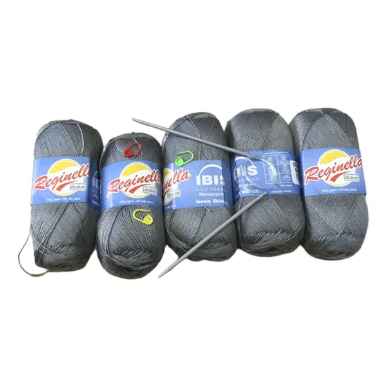 Hilo Para Tejer Set 500 Grs Ibis Verano Colores