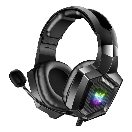 Audífonos Gaming Profesional Onikuma K8 Luz Rgb