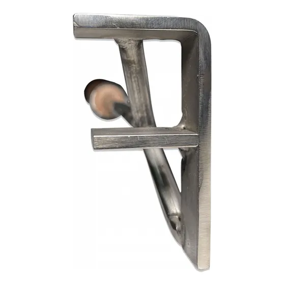 Marca De Gado Em Aço Inox Letra F