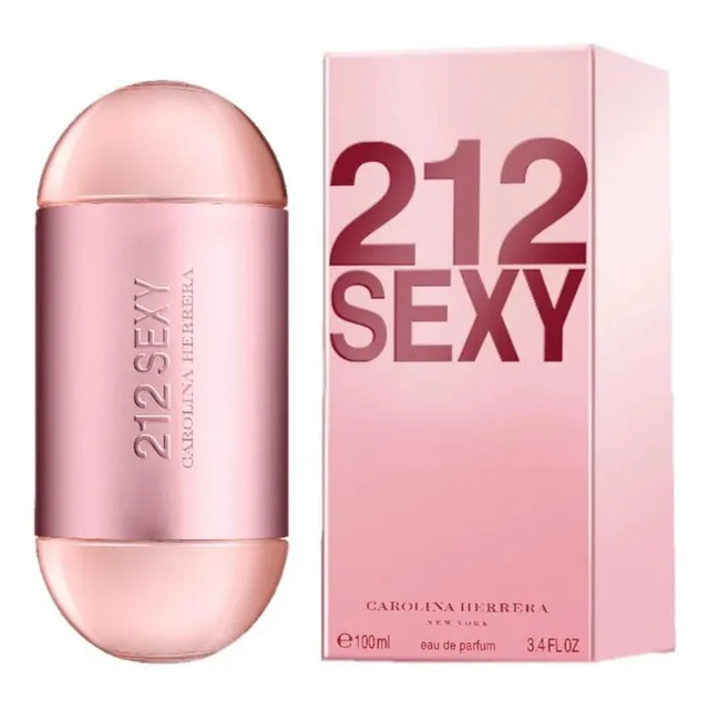 212 Sexy Carolina Herrera Perfume Eau De Parfum 100ml