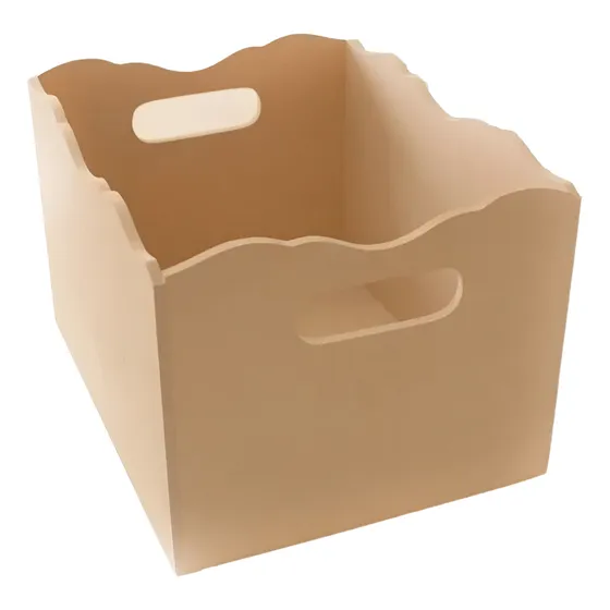 Pañalera Con Manija Ovalo Deco Bebé Fibrofacil Cajon