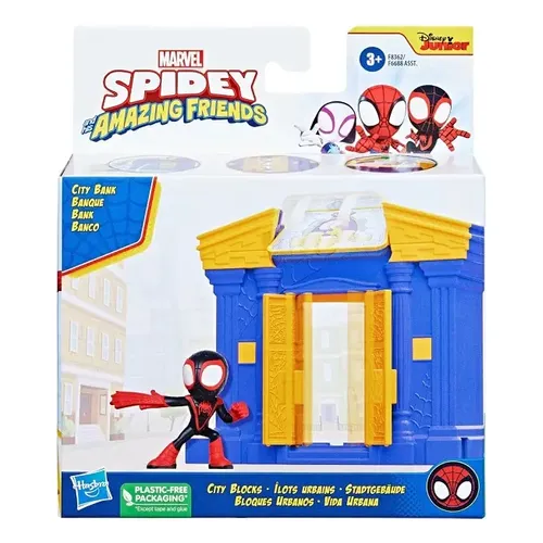 Playset Spider-man Spidey And His Amazing Friends Web-quarte