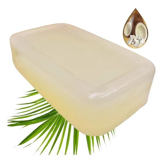 Glicerina En Barra Jabon Base Transparente Ó Blanco 1 Kg.