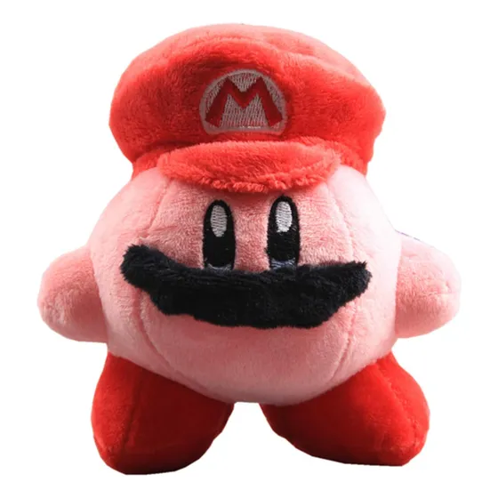 Peluche Kirby Mario 13cm