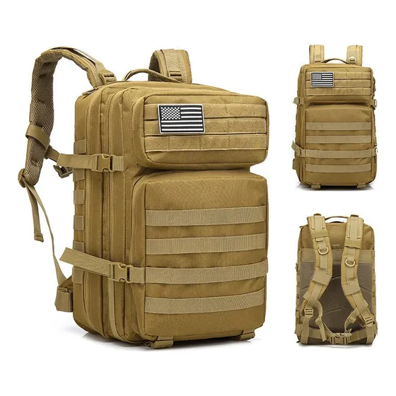 Bolso Morral Táctico Multifunción Crossfit 45l Mayor Y Detal