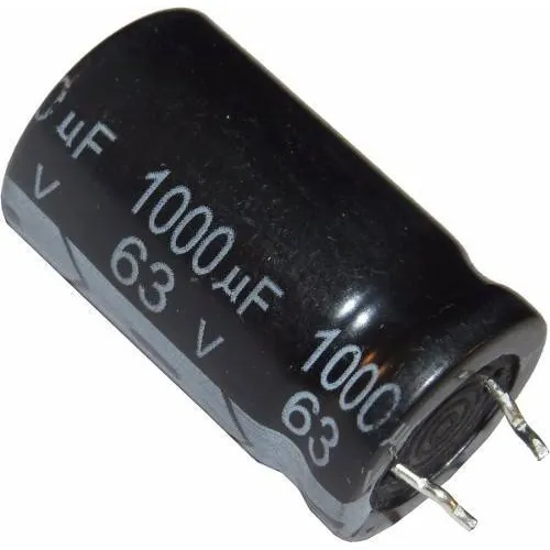 Capacitor Eletrolítico  1000uf 63v - 10pçs