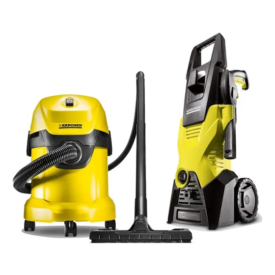 Combo Aspiradora Hidrolavadora Karcher Lavadero Profesion Oy