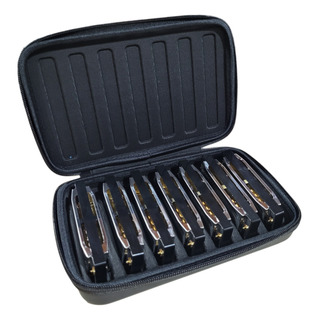 Kit Com 7 Gaitas Spring Diatonicas Kit Com 7 Gaitas Spring Diatonicas