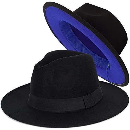 Sombrero De Moda Para Hombres Y Mujeres De Dos Tonos