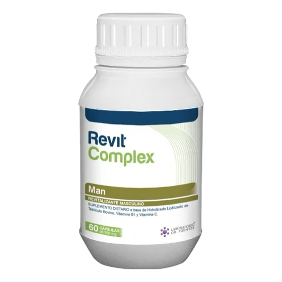 Man Revitalizante Masculino Aminoácidos Vitaminas C Y B1