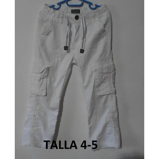 Pantalones Blanco Para Niños Talla 4