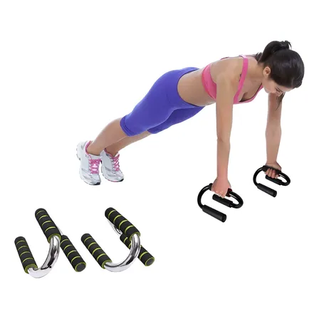Soporte Metalico Para Flexiones Brazos Pecho Push Up Par