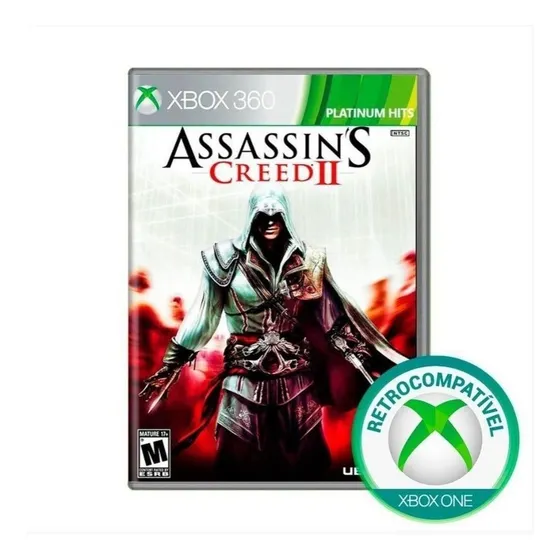 Jogo Assassin's Creed Ii - Xbox 360 - Mídia Física Original
