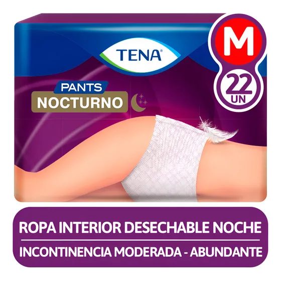 Ropa Interior Desechable Tena Pants Nocturno Talla Ch/m 22un