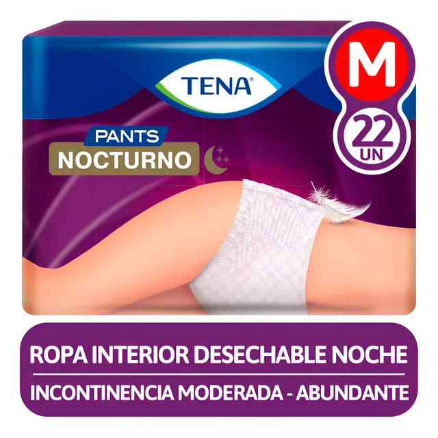 Ropa Interior Desechable Tena Pants Nocturno Talla Ch/m 22un