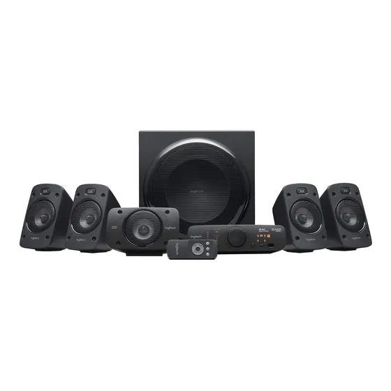 Cornetas Logitech Z906 5.1 Thx 1000w Digital Surround Dolby