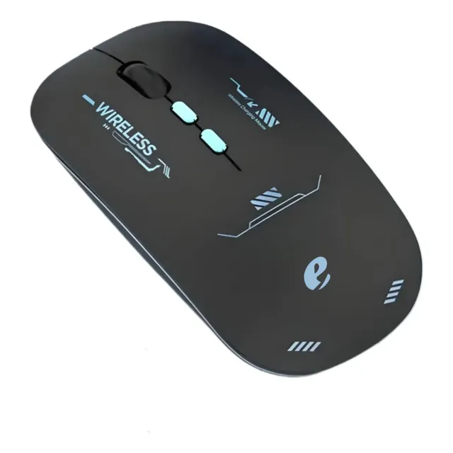 Mouse Inalámbrico Bluetooth Acer Slim Ergonomico 1600 Dpi Negro