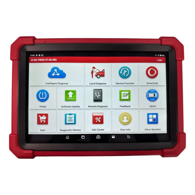 Scanner Automotriz  X431 Pro 5 V2.0 12y24 Voltios Launch
