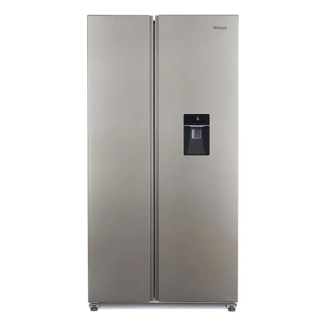Whirlpool Heladera Inverter Wrs955f Inoxidable Color Gris oscuro