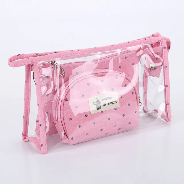 Necessaire Tres Estuches Crown - Que Regalo!