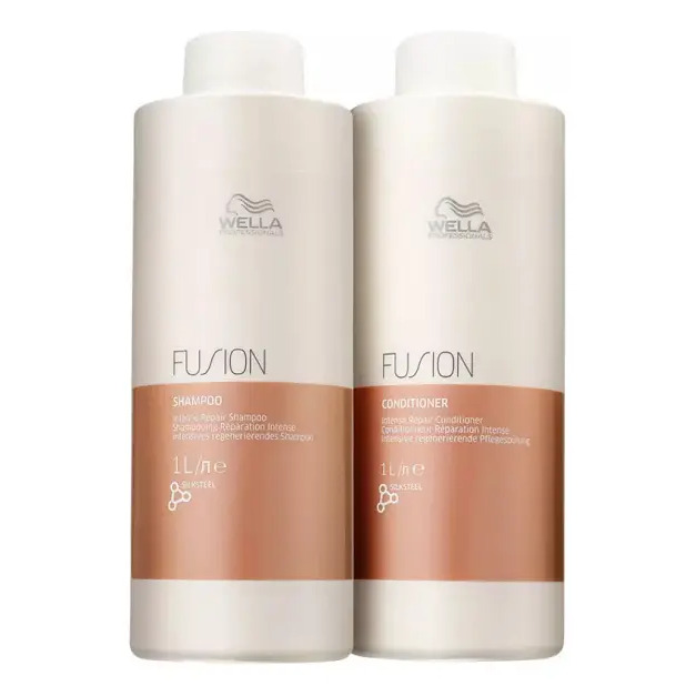 Wella Professionals Fusion Shampoo 1l + Condicionador 1l Wella Professionals Fusion Shampoo 1l + Condicionador 1l