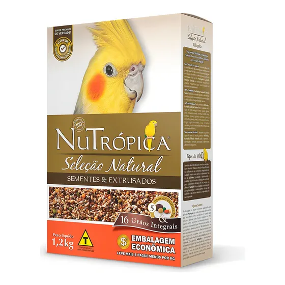 NuTropica Seleção Natural sementes y extrusados 1.2 kg