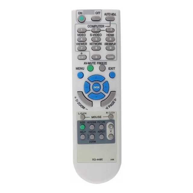 Control Remoto Universal Del Proyector Para Nec Rd-448e/np-v