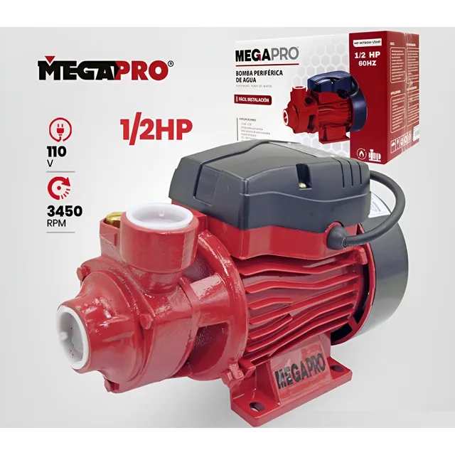 Bomba De Agua 1/2hp 0.5hp 110v